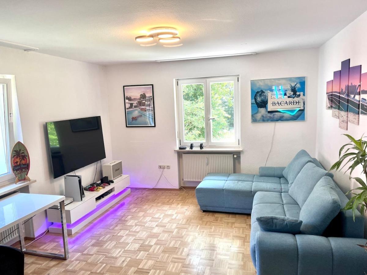 Apartment Balcony In Quiet Nobel Suburb Of In Graefelfing Munich